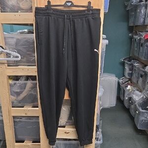 Puma Size XL Black Lightweight Jogger Style Sweatpant